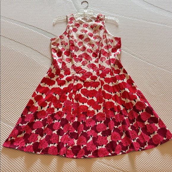 New York & Company Dresses & Skirts - New York & Company Floral Pink and Red Dress 10
